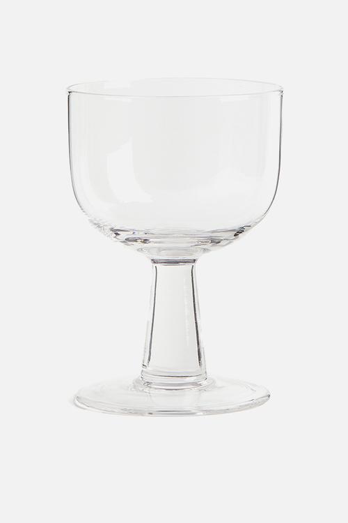 Wine glass - clear glass