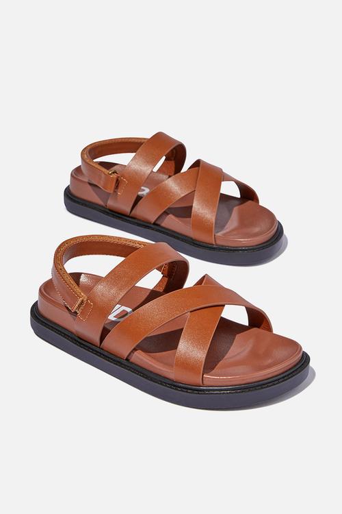 Blair multi strap sandal - tan