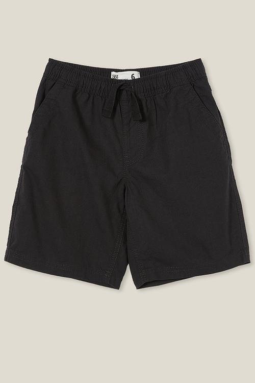 Eric easy short - black texture