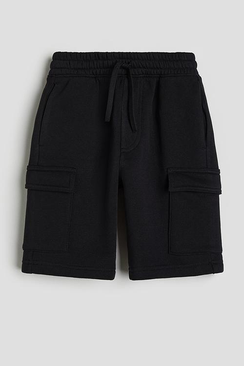 Cargo shorts - black