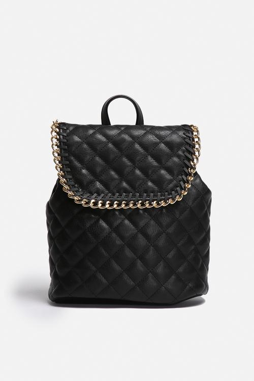 Lexi PU Quilted Backpack