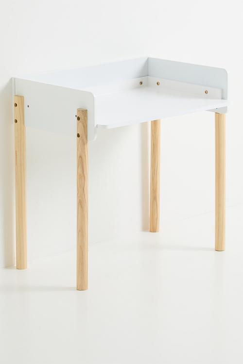 Yang desk - natural & white
