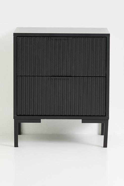 Destiny bedside table -black