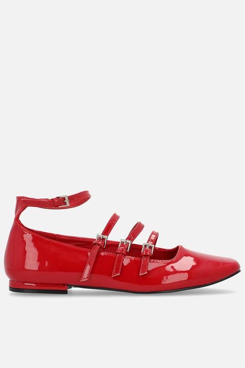 Sherry wf mary jane - red