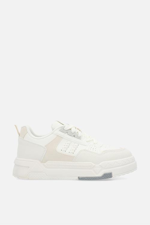 Lace up sneakers-white