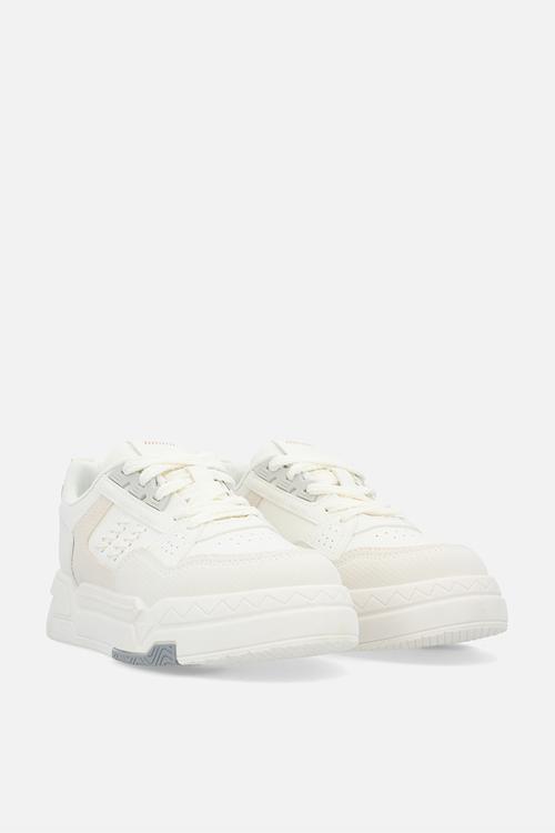 Lace up sneakers-white