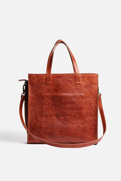 Director Leather Tote