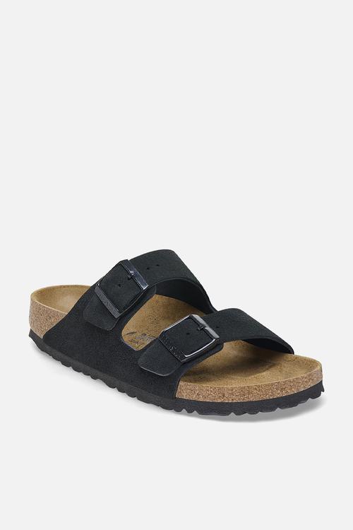 Arizona suede narrow - black