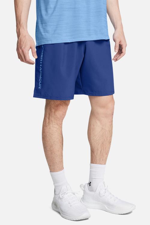 UA Woven Wordmark Shorts - Tech Blue & Horizon Blue