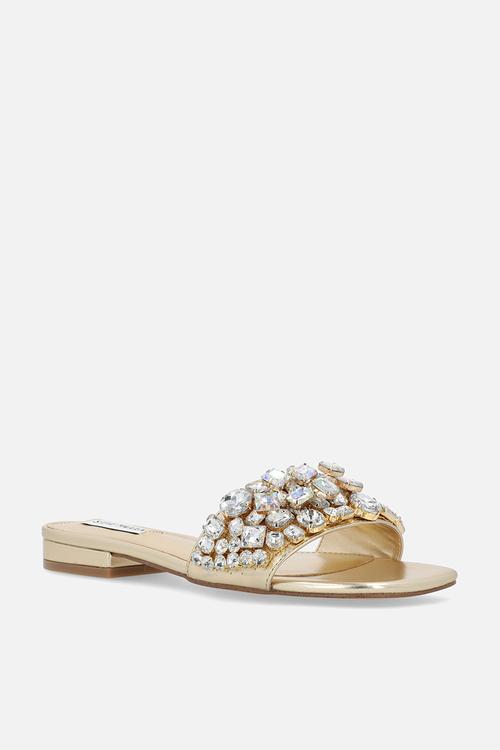 Vizer slip-on sandal - gold