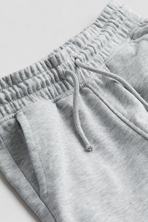 Sweatshirt shorts - light grey marl 