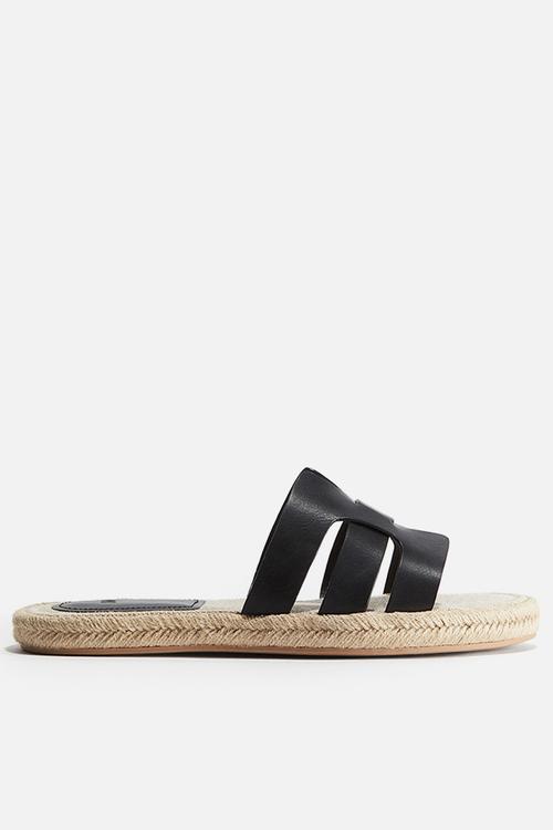 Espadrille sandals - black