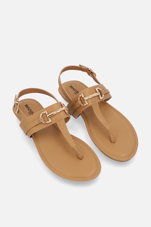 Jayzee ankle strap sandal - tan