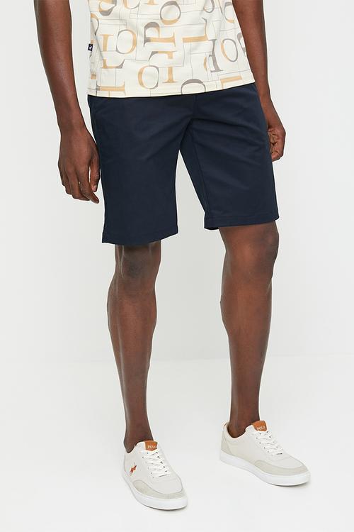 Ezra Essential Chino Short - Navy