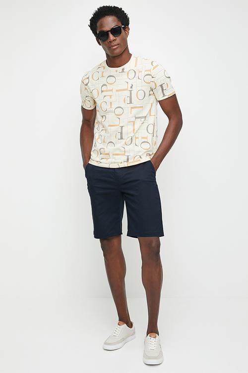 Ezra Essential Chino Short - Navy