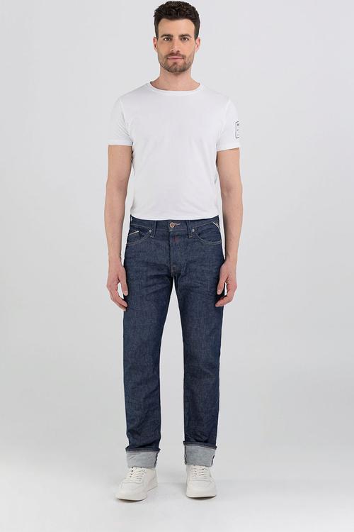 Waitom pantalone regular - dark blue