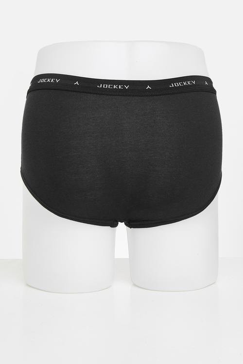 3 Pk rib y- front brief - multi 