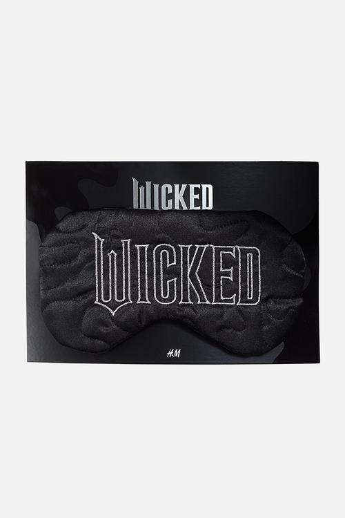 Sleep mask - black wicked