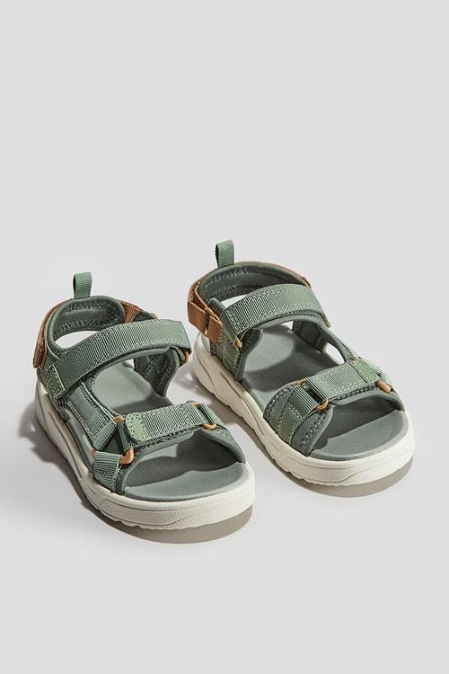 Scuba sandals - sage green