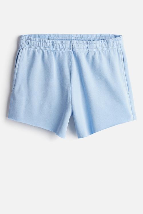 Sweatshirt shorts - light blue