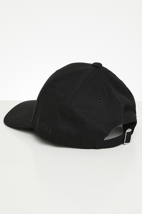 Lennox cap black logo- black