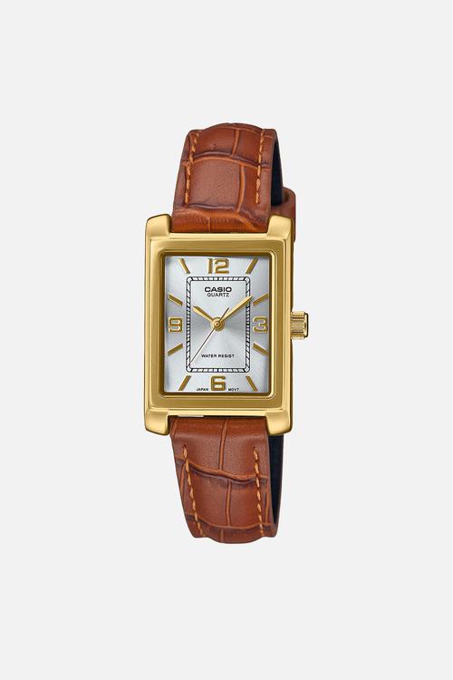 Analog watch - brown 