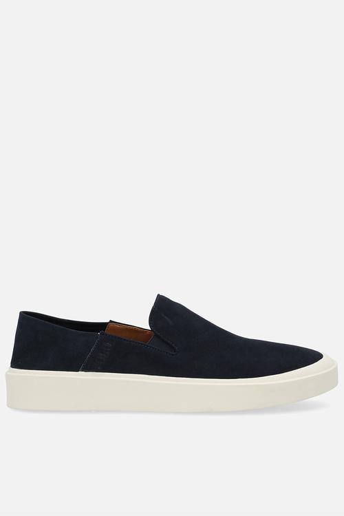 Cemented slip on sneaker - navy