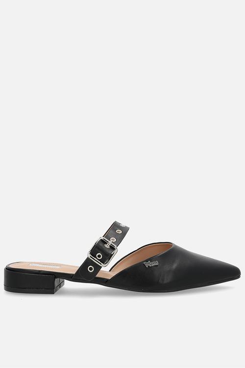 Raya slip-on flat - all black