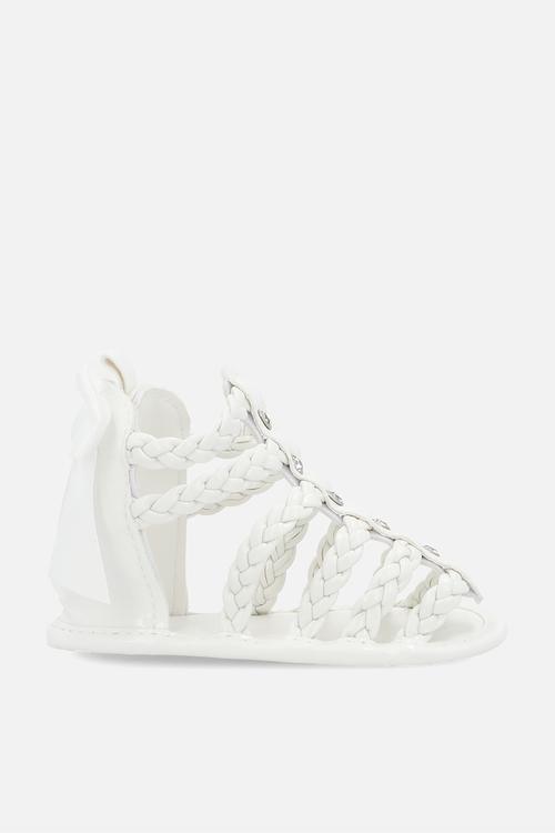 Gladiator sandals-white