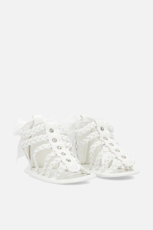 Gladiator sandals-white