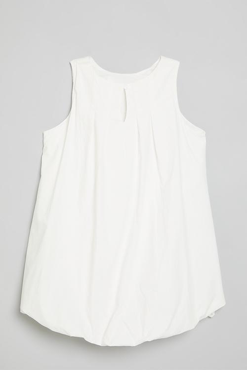 Bubble dress - white
