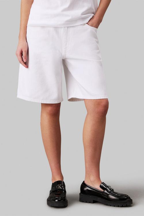 90's Straight short - white