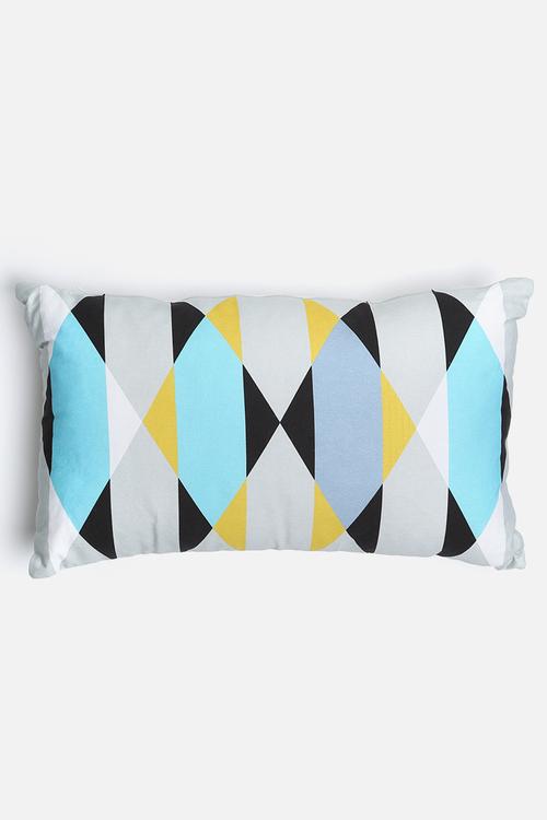 Starry printed cushion