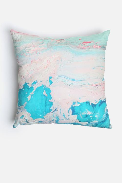 Pastel marble cushion