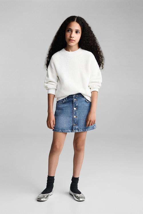 Skirt lily - open blue