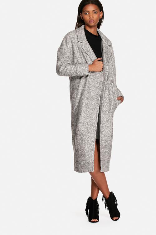 Blanket cocoon coat