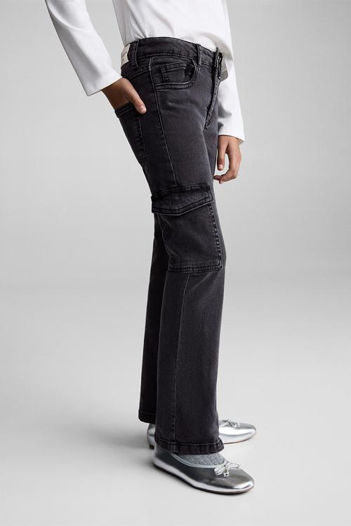 Jeans cargo7 - charcoal