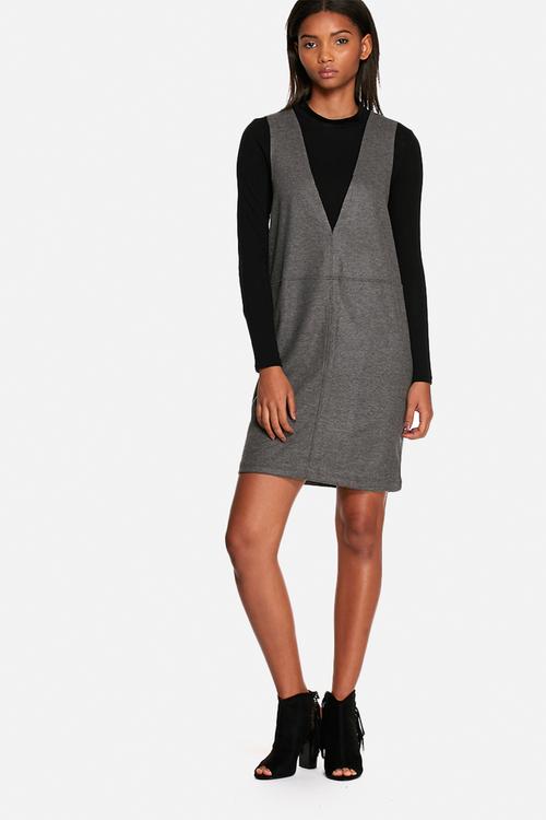 Wool cocoon dress 