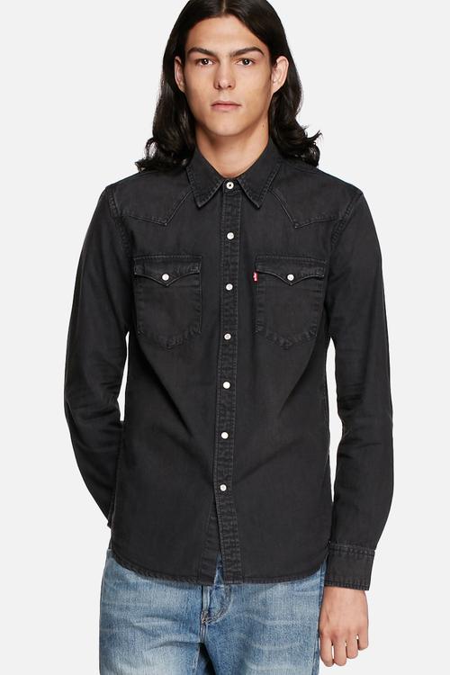 Dark denim shirt