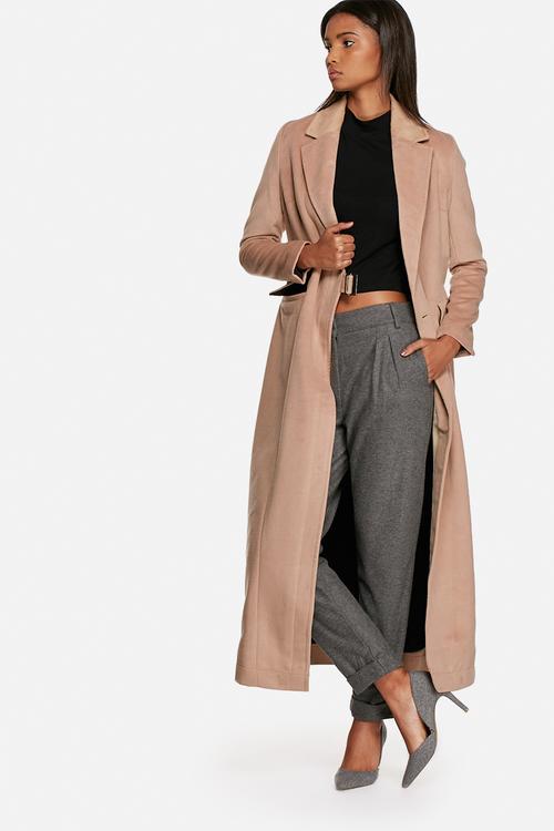 Wrap over coat 