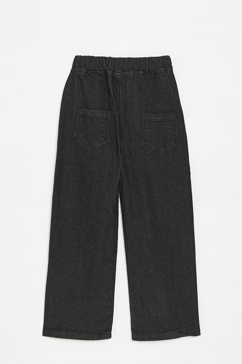 Elasticated waist jeans - charcoal
