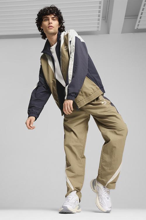 Club de Course Archive Track Jacket WV - Oak Branch-Galactic Grey