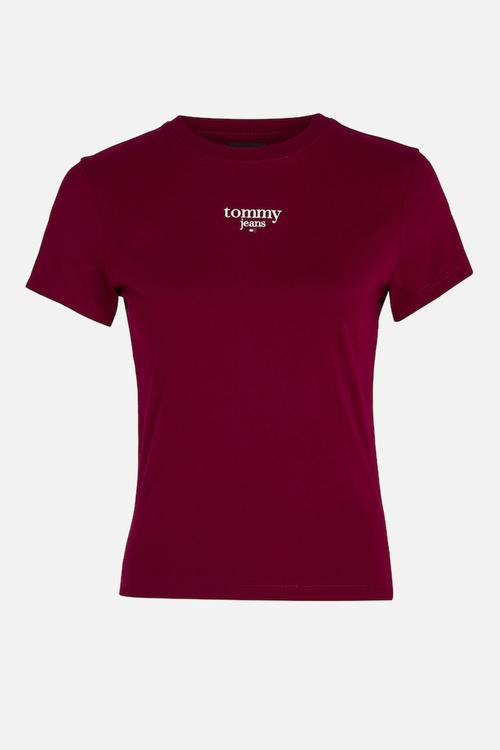 Plus tjw slim essential logo 1 short sleeve ext - red carpet