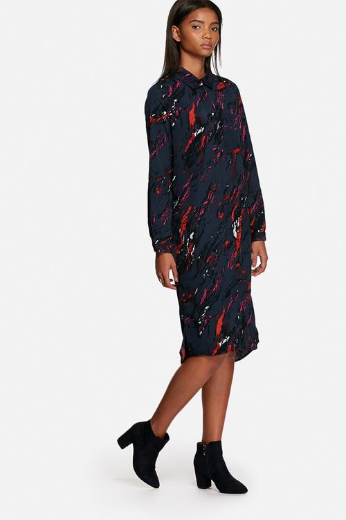 Volcanic shirt dress