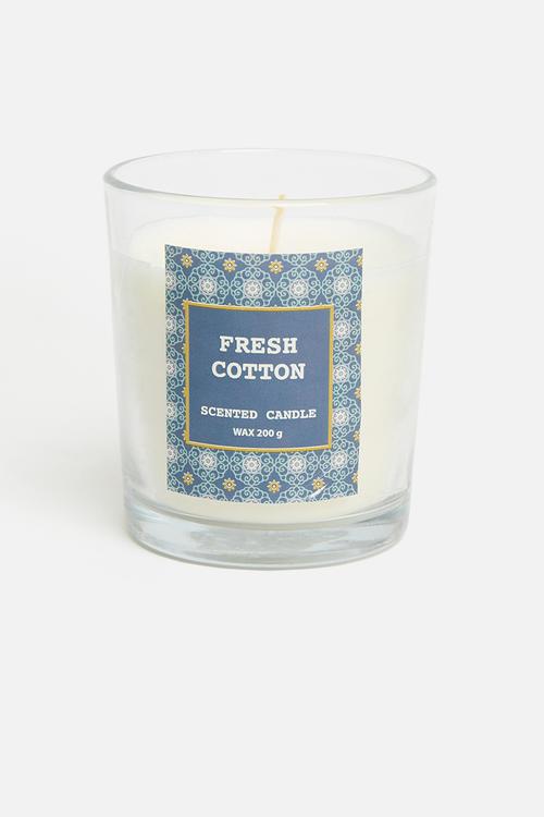 Glass Candle - Blue