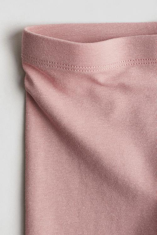 3/4-length leggings - powder pink