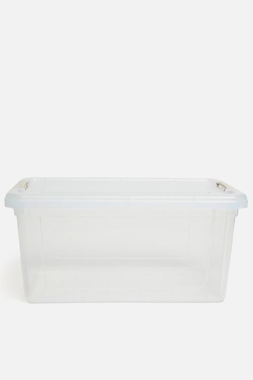 Storage box w lid - Clear