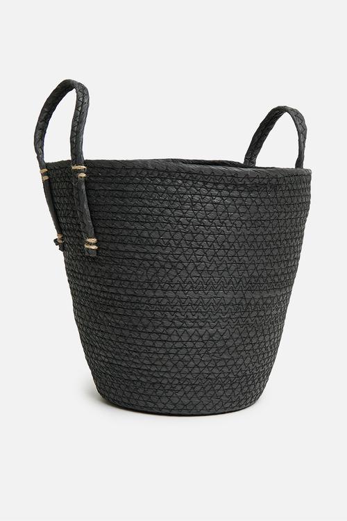 Medium Juno basket-black