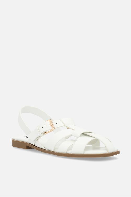 Jerry fisherman sandal - white