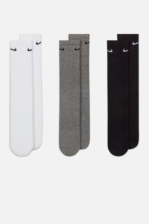 Nike everyday cushioned 3 pack socks - multi color